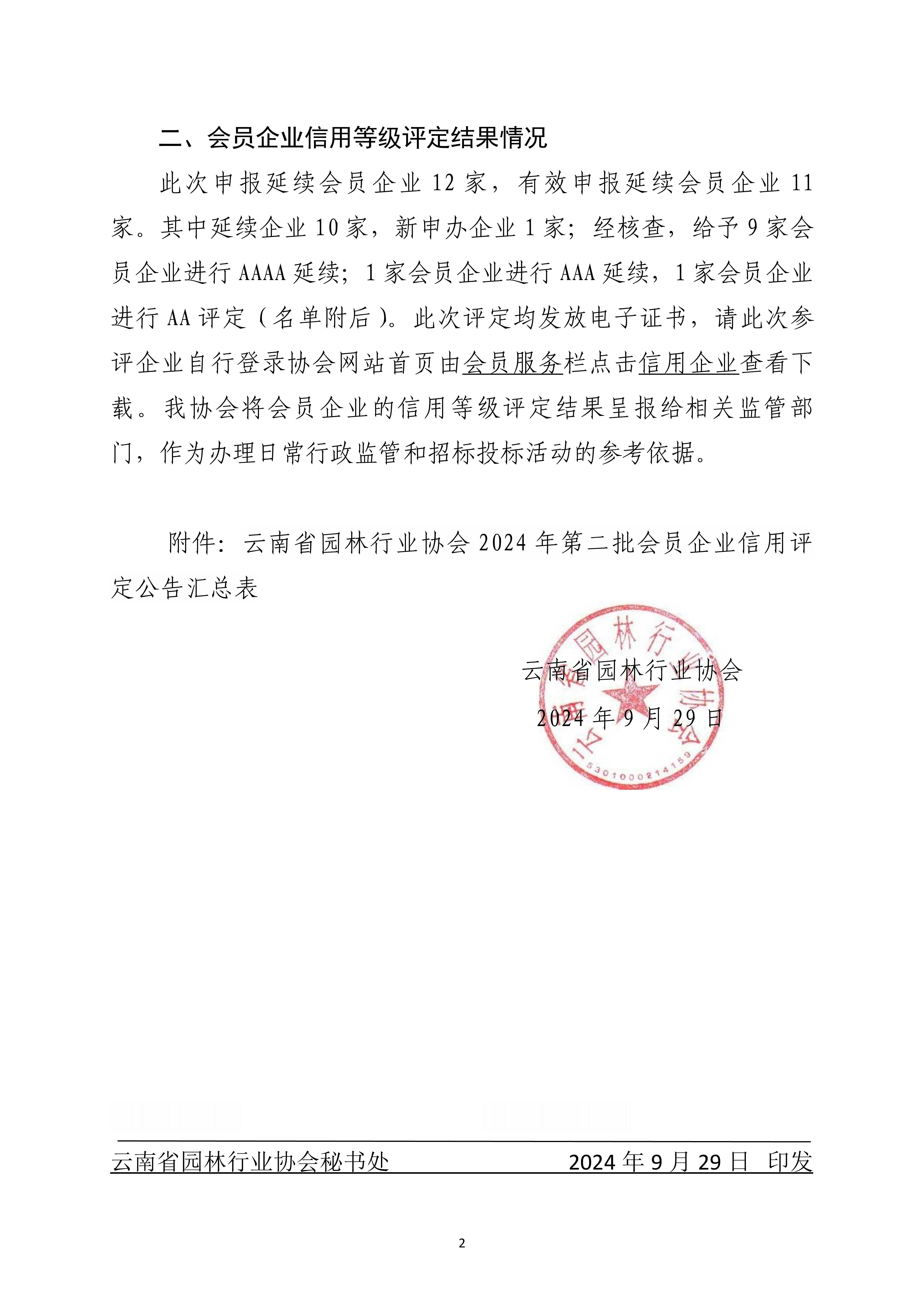 云南省园林行业协会关于2024年（第二批）会员企业信用评定和延续结果公告_2.jpg